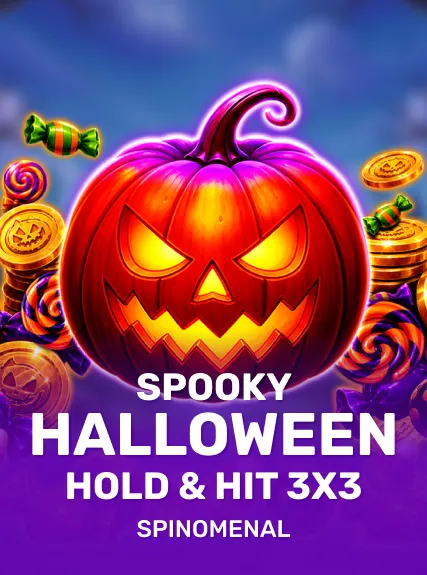 Spooky Halloween - Hold & Hit 3x3 game tile